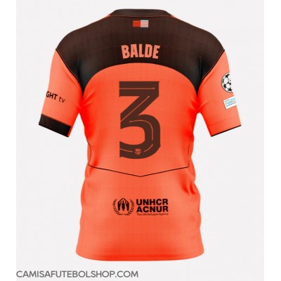 Camisa de time de futebol Barcelona Alejandro Balde #3 Replicas 3º Equipamento 2025-26 Manga Curta Camisa de time de futebol Barcelona Alejandro Balde #3 Replicas 3º Equipamento 2025-26 Manga Curta